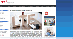 Desktop Screenshot of lte-anbieter.info